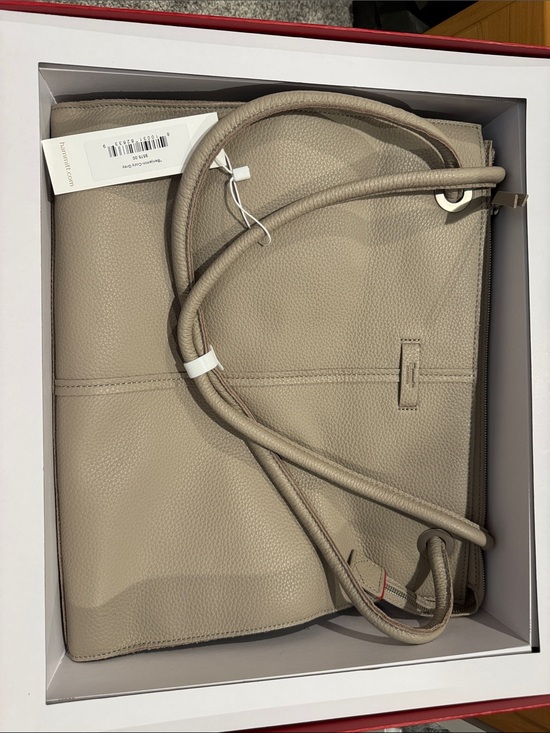 Hammitt Handbags - Hammitt Benjamin Cozy Gray Leather Tote Bag for Women